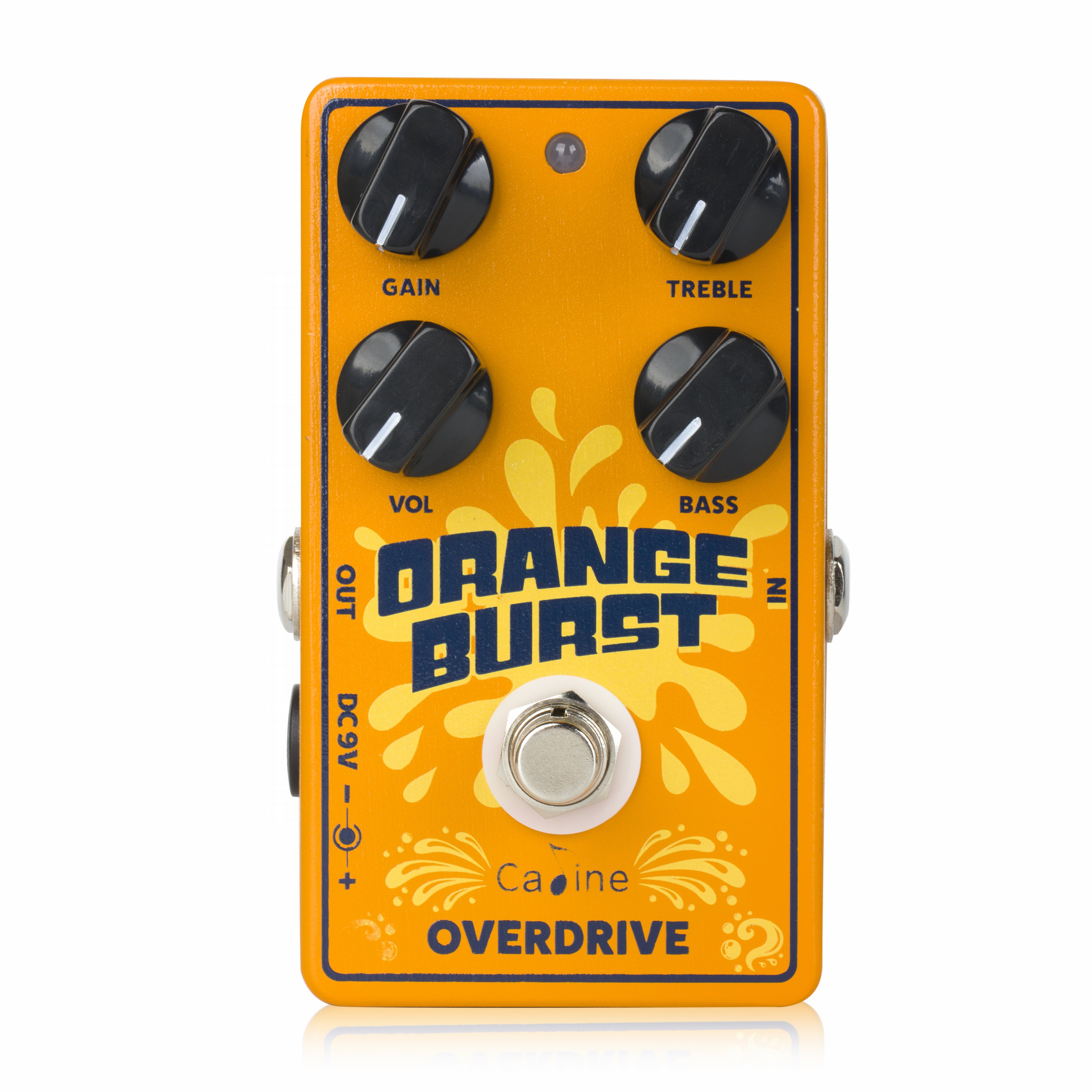 ORANGE BURST CaLIn CP-10 オーバードライブエフェクター CP-516 Orange Burst Overdrive_Caline Technology